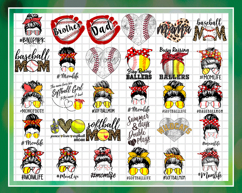 Combo 100 Softball Mom Png Bundle, Sports PNG, Hand Drawn PNG, Softball Mama, Digital Artwork, Sublimation design, Digital Download 996336514