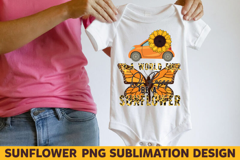 Sunflower PNG Sublimation Bundle