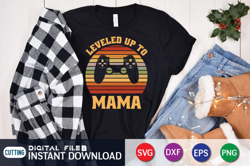 Leveled Up To Matching Family SVG Bundle, Gamer svg bundle, funny gamer svg, gamer svg, video games svg, boys shirt svg, game controller svg, play station svg, cut file for