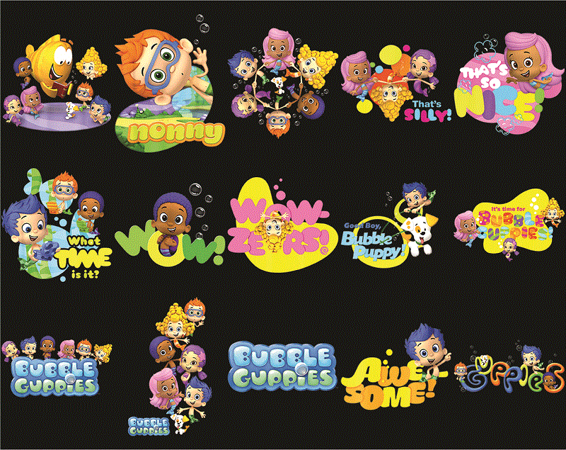 Bundle 31+ Bubble Guppies, Bubble Guppies PNG png files, Transparent background, Bubble Guppies png, Clipart PNG, Digital Download 1014949619