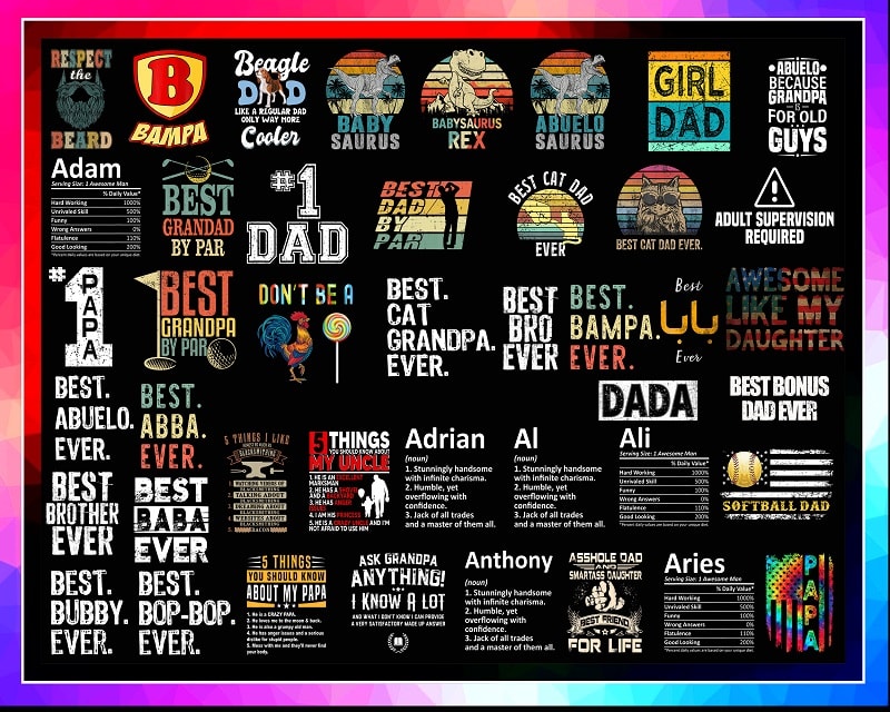 425 Father’s Day PNG Bundle, Father And Son Png, Daddy And Son Png, Papa Png, Happy Fathers Day, Like Father Like Son Png, Digital Download 1008410624