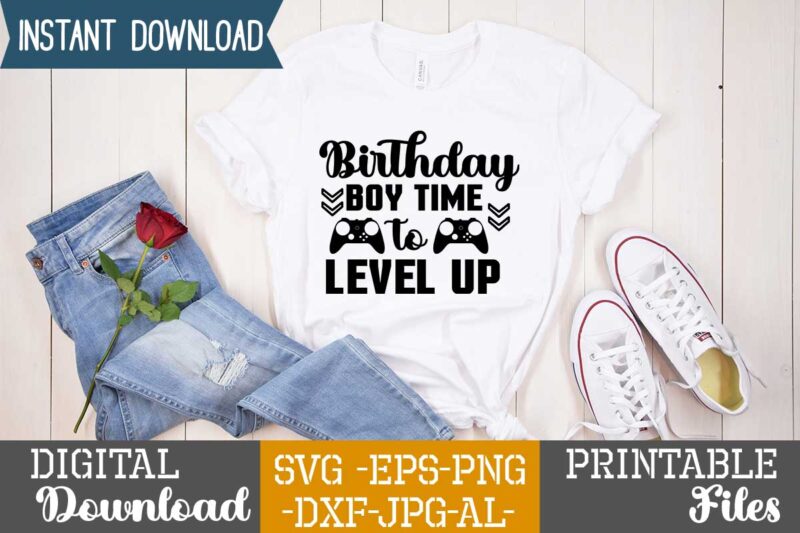 Birthday Boy Time To Level Up svg vector for t-shirt,Eat sleep cheer repeat svg, t-shirt, t shirt design, design, eat sleep game repeat svg, gamer svg, game controller svg, gamer