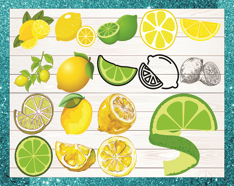 Bundle 47 Lemons & Limes Png Designs, Yellow Lemon, Green Lemon png, Summer Drinks png, Lemon Clipart, Bundle Plus 1 Free png File Digital 1034132233