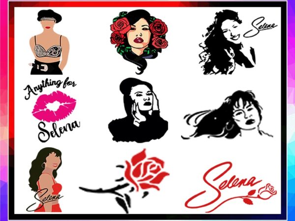 34 design selena svg bundle , peace love selenas, anything for selenas png, pdf, dxf, cutting file for cricut, sublimation, digital download 1022516940