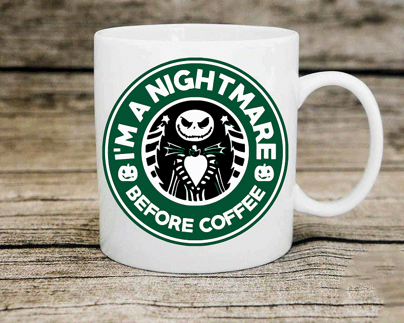 – Before Coffee I’m A Nightmare Starbucks Scary PNG, Jack Skellington, Starbucks Label, Digital Download, Sublimation Designs Download 1059679071