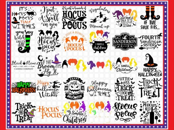 120+ hocus pocus svg bundle, black cat only, sanderson sister svg, hocus pocus svg, hocus pocus png, halloween svg, i smell children svg 891746525