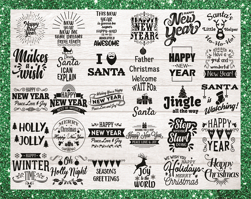 Bundle 100 New Year and Christmas Quotes SVG, new year svg, christmas svg, new year svg design, christmas svg design, christmas svg shirt 1002230569