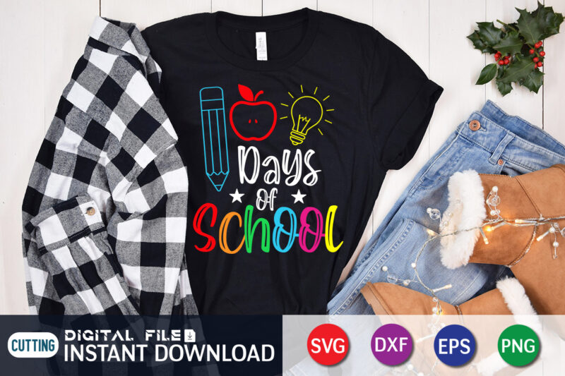 100 Days Of School Shirt, 100 Days Of School shirt, 100th Day of School svg, 100 Days svg, Teacher svg, School svg, School Shirt svg, 100 Days of School SVG