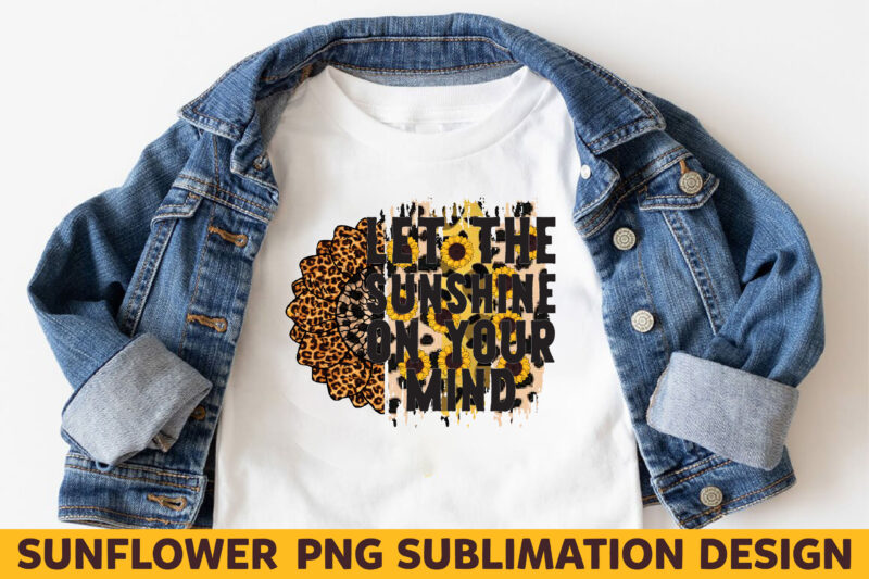 Sunflower PNG Sublimation Bundle