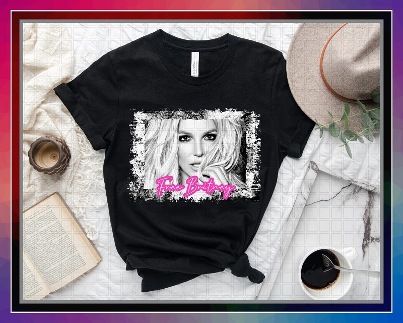 Free Britney Neon Grunge Digital Transfer PNG, Free Britney PNG, Sublimation Print and Cut, Sublimation Design, Digital Instant Download 1028085980