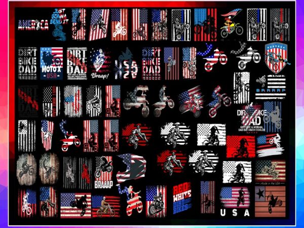 Bundle 720+ png, patriotic motocross, american flag motocross, bundle png, digital download. 996329799 t shirt template