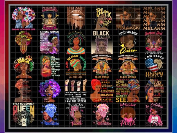 170 designs black queen png, black girl magic, black melanin, black nurse magic, afro woman clipart, birthday, afro lady, digital download 1006637347