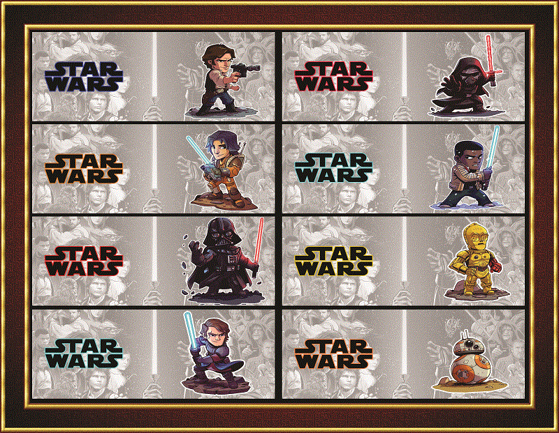 Star Wars: Watercolor Characters - Tumbler