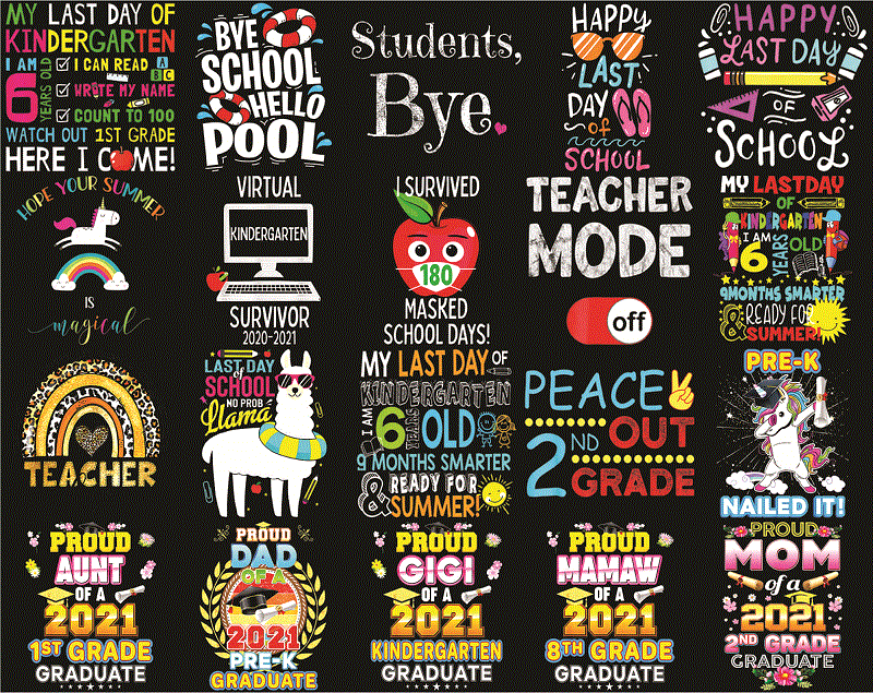 Bundle 80 Bye Bye School Hello Pool PNG, Summer Vacation png, Summer School Png, Bye Bye School png, Summer Teacher png, Last Day Of School PNG 1014959395