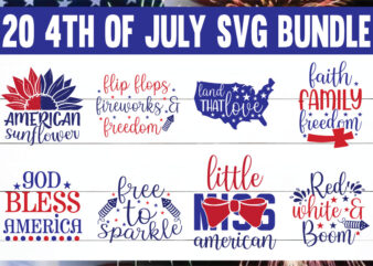 4th of July svg bundle t shirt illustration