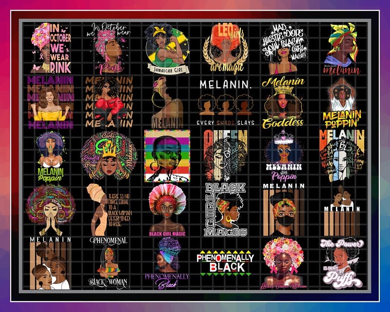 170 Designs Black Queen Png, Black Girl Magic, Black Melanin, Black Nurse Magic, Afro Woman Clipart, Birthday, Afro Lady, Digital Download 1006637347