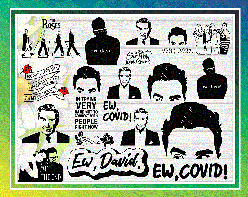 150+ Designs Schitt’s Creek Svg Mega Bundle, David Rose Svg, Ew Covid Quotes svg, Rose Apothecary svg, Schitts Creek svg cut files Digital 970694762