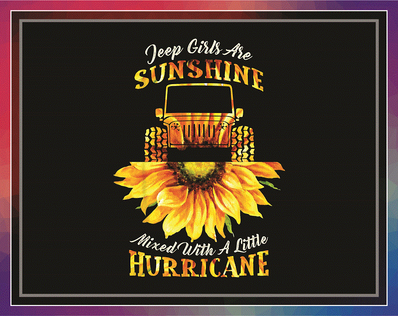 Combo 31 Png File Jeep, Jeep In Sunflower, A Girl Who Loves Jeep And Sunflowers 995351473