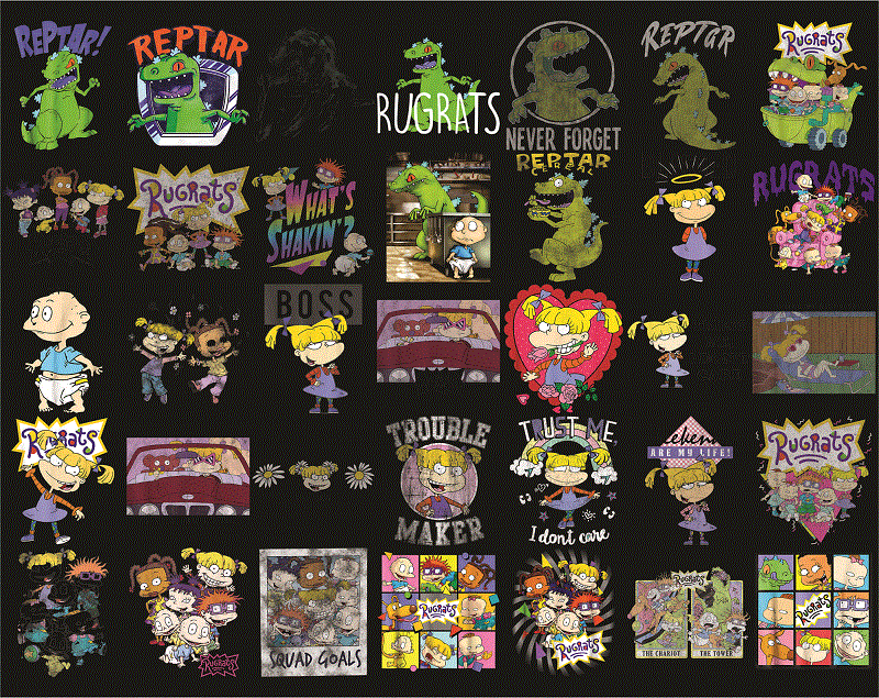 245+ Rugrats PNG Bundle, Rugrats Bundle, Rugrats Friends, Tumbler, Tommy Chuckie Finster, Nickelodeon, Decal, Sublimation, Digital Download 917238912