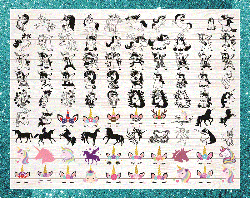 500+ Unicorn Bundle SVG, Bundle SVG, Unicorn Horn, Unicorn Clipart, Unicorn Face svg, Unicorn svg File, Unicorn Digital, Digital File 976625384