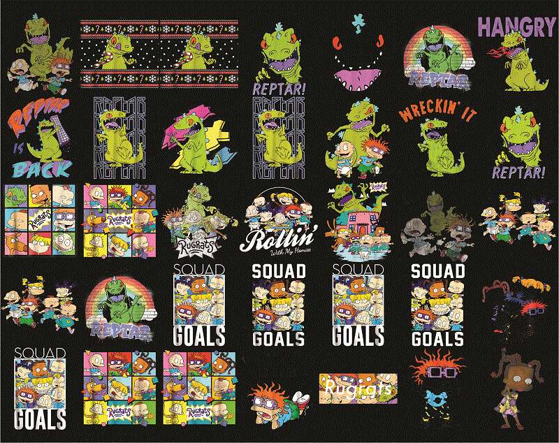 245+ Rugrats PNG Bundle, Rugrats Bundle, Rugrats Friends, Tumbler, Tommy Chuckie Finster, Nickelodeon, Decal, Sublimation, Digital Download 917238912