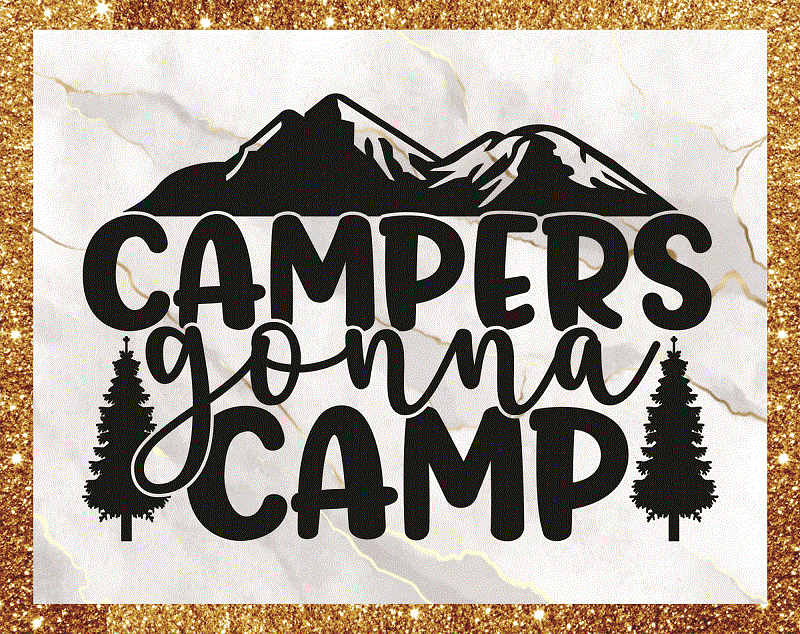 Combo 46+ Caming SVG Bundle, Camp Life SVG, Happy Camper, Camping Shirt, Queen of The Camper Cut File, King of The Camper, Instant Download CB613446559