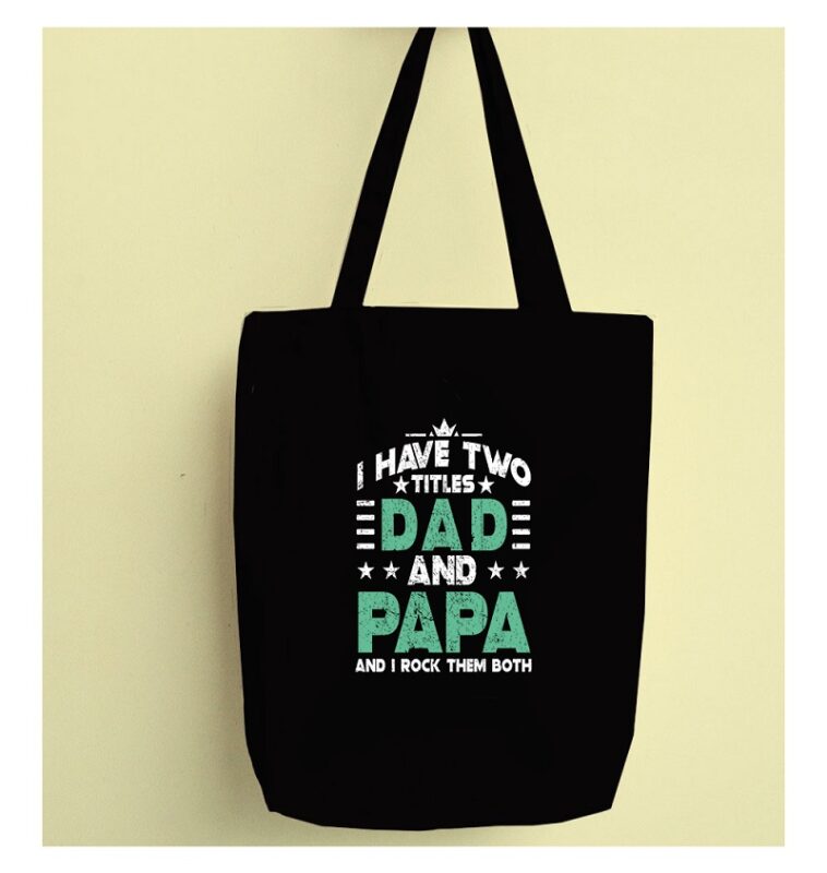 Funny Dad Shirts I Have Two Titles Dad And Papa And I Rock Them Both Png Gifts for Dad And Grandpa Proud Grandfather Png, Father Day Png 986265224