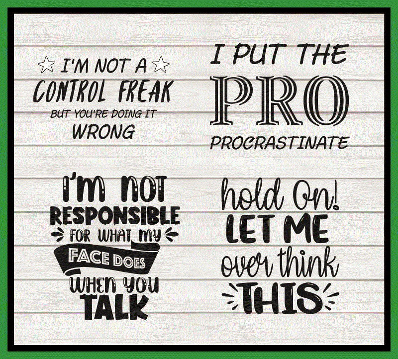 Sarcastic Bundle SVG, Sarcastic Quote Cut File, Funny Saying Bundle SVG, Hilarious Quote Bundle, Digital Download for Cricut & Silhouette 995369119