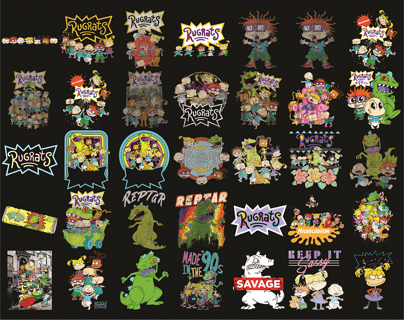 245+ Rugrats PNG Bundle, Rugrats Bundle, Rugrats Friends, Tumbler, Tommy Chuckie Finster, Nickelodeon, Decal, Sublimation, Digital Download 917238912