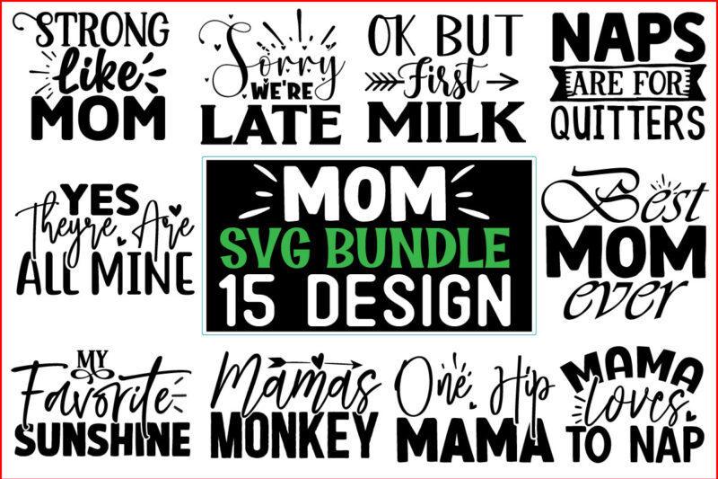 Mother’s Day SVG T shirt Design Template