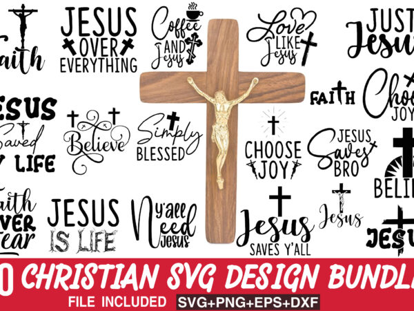 Christian svg design bundle