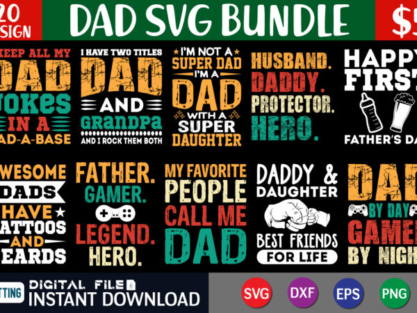 Dad svg bundle graphic, dad t shirt bundles, father’s day quotes svg shirt, dad shirt, father’s day cut file, dad leopard shirt, daddy shirt print template, dad typography t-shirt design,