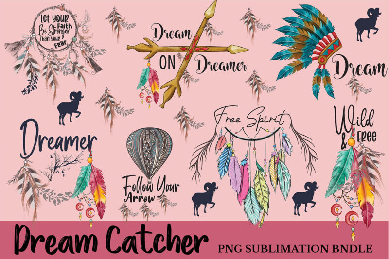 Dream Catcher Sublimation Bundle