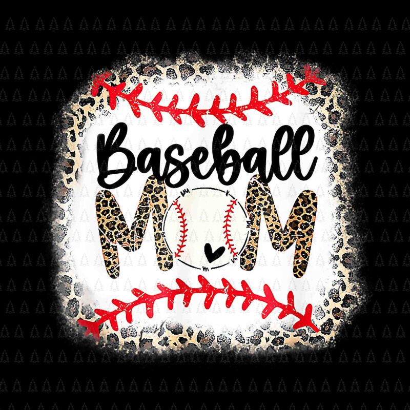 Baseball Mom Leopard Funny Softball Mom Shirt Mother S Day Tank