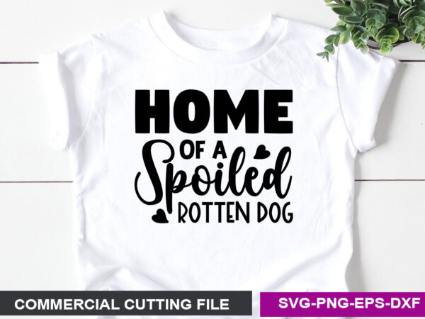 Dog svg t shirt design template