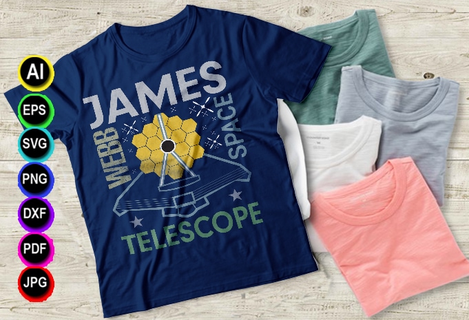 JAMES WEBB SPACE TELESCOPE T-SHIRT DESIGN - Buy t-shirt designs