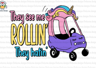 They see me rollin’ Sublimation