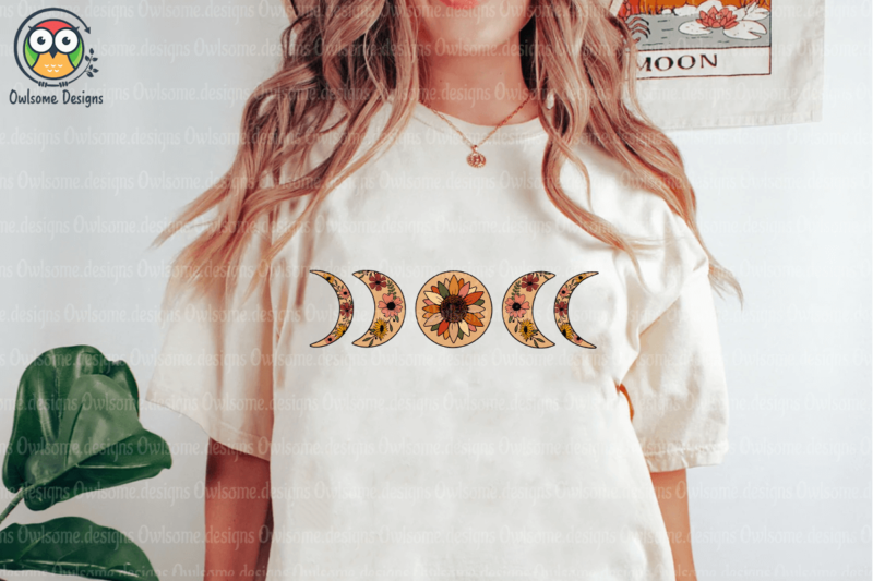 Moon Sublimation Design