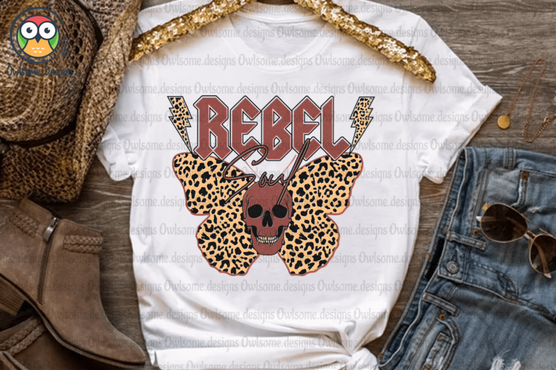 Rebel Soul Sublimation Design