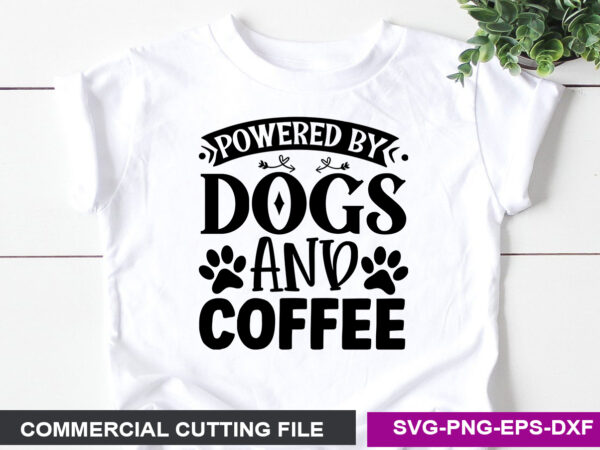 Dog svg t shirt design template