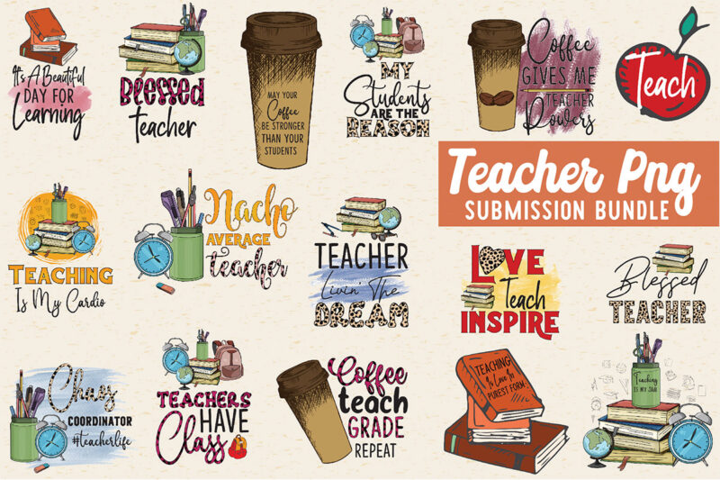 Teacher Png Submission Bundle