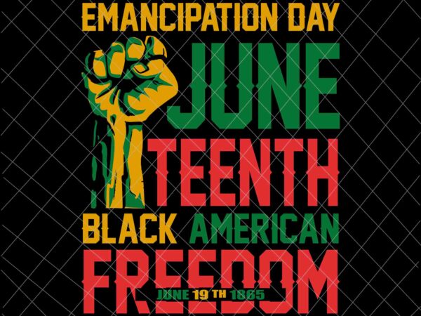 Juneteenth day svg, indepedence day svg, black african flag svg, black history month svg vector clipart