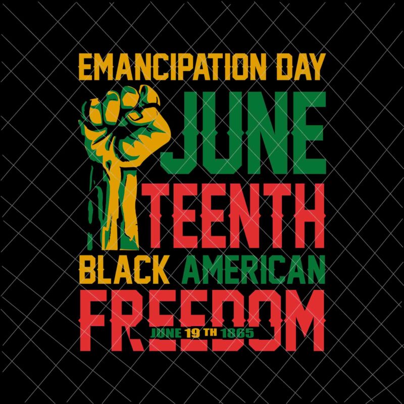 Juneteenth Day Svg, Indepedence Day Svg, Black African Flag Svg, Black History Month Svg