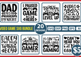 Gamer SVG Bundle T Shirt Graphic, Gamer SVG Bundle, Funny Gamer SVG, Gamer svg, Video Games svg, Boys shirt svg, Game Controller Svg, Play station svg, Cut File for Cricut,