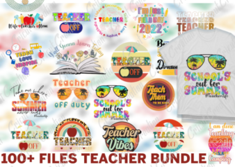 Teacher Day , 100+ files teacher bundle Diy Crafts, Back to school svg files for cricut , TeacherVibes Silhouette Files, Trending Cameo Htv Prints