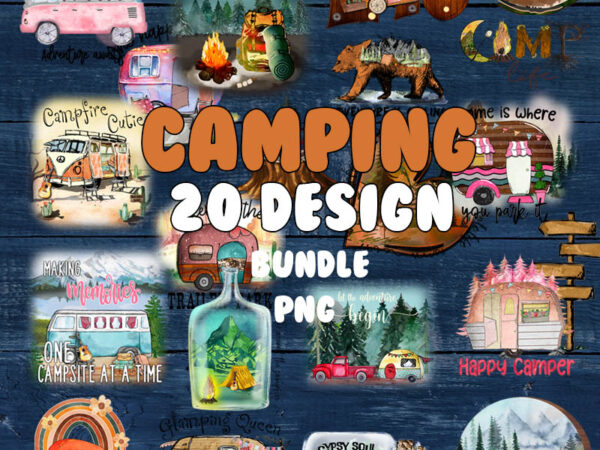 Camping bundle png, peace love camping png, camp life, camping life, camping is my happy place png, sublimation designs, digital download