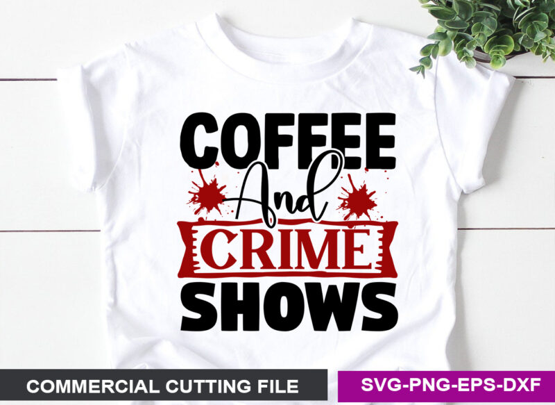 Ture Crime SVG T shirt Design Bundle