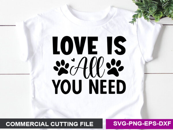 Dog svg t shirt design template