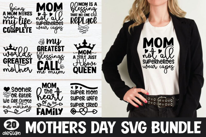 Mother’s Day SVG Bundle