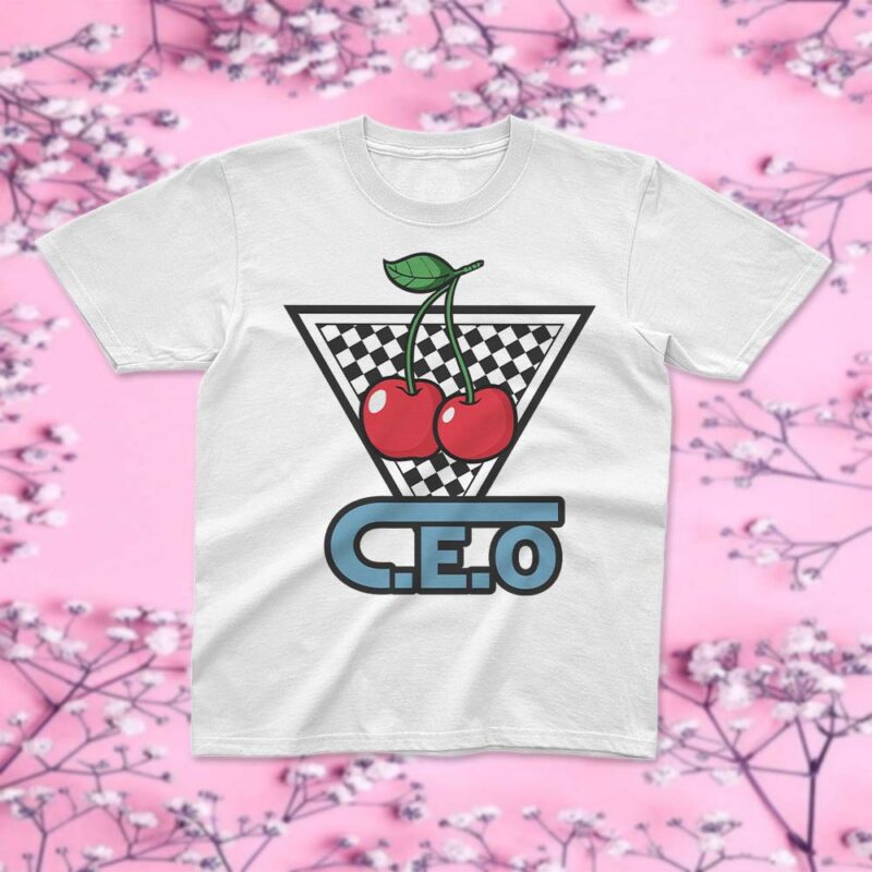 C.E.O Cherry Chess Board SVG Cutting Files, Trending Tee Design